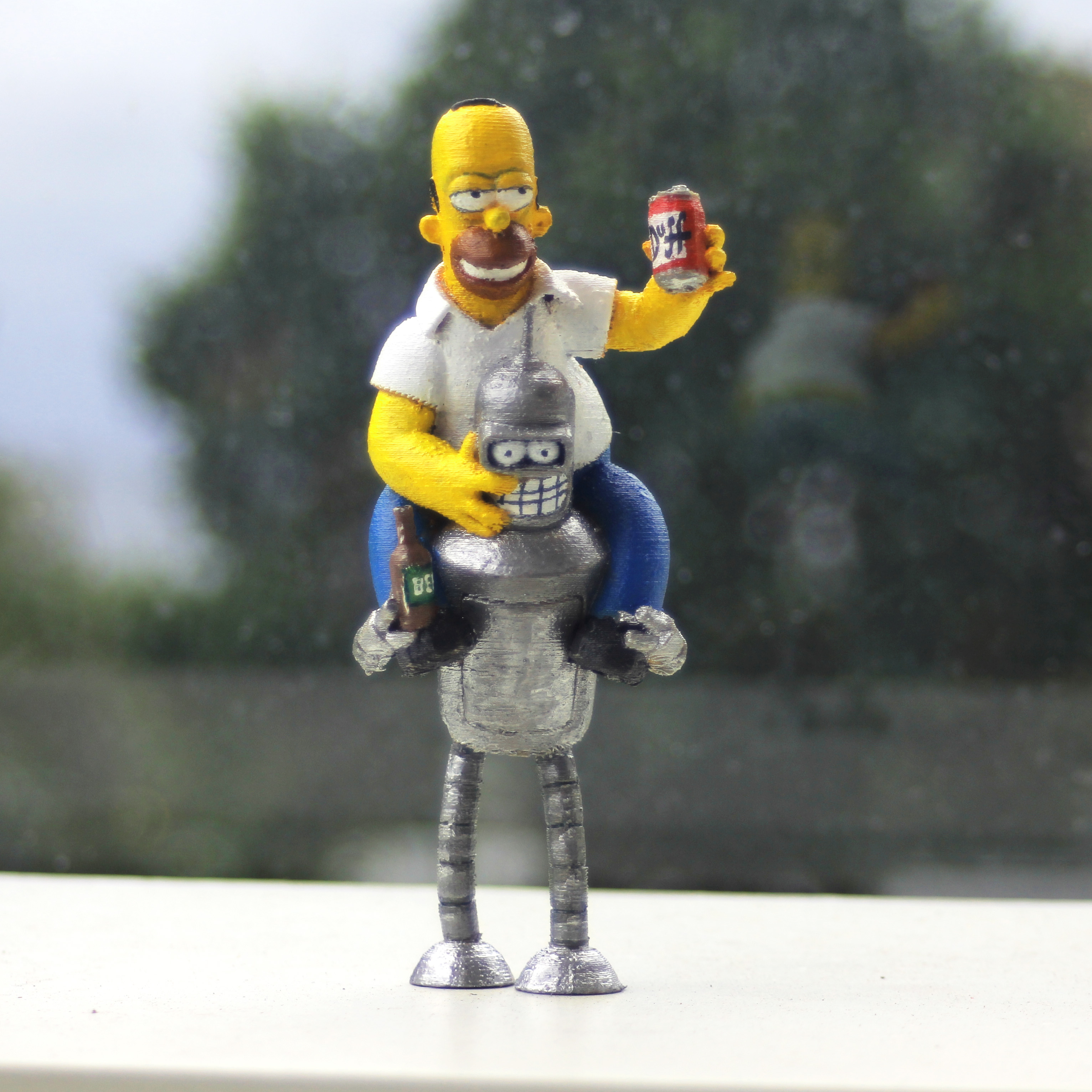 Homer+Bender 3D