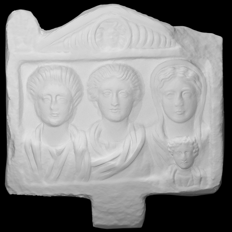 Two-sided funerary relief