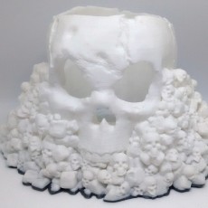Picture of print of Skull Holder