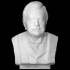 Plaster bust of William Boyd Dawkins image