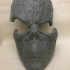 Cursed Skull Mask print image
