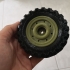 MB Jeep Wheel and Tyre 1/6 1/7 scale (133% of original) image