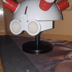Picture of print of Rick and Morty - Ricks helmet