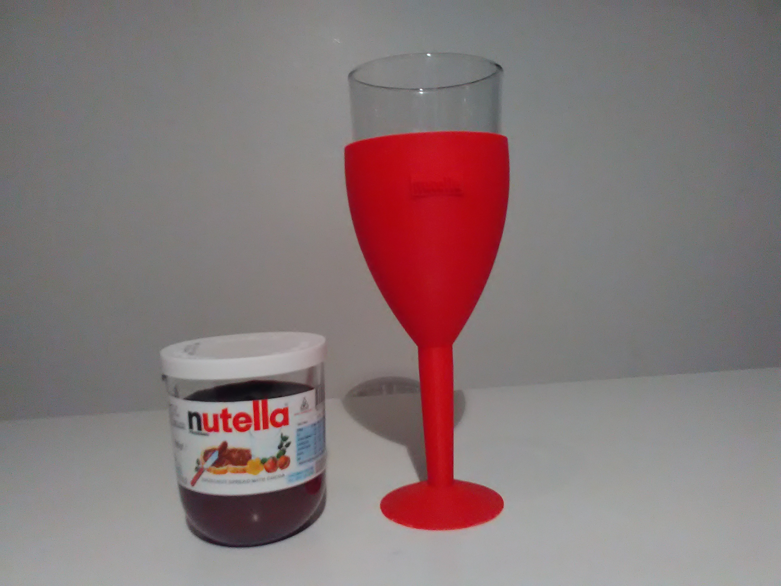 Chalice for Nutella Glass aka Nutella Wine Glass