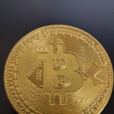 Picture of print of Bitcoin