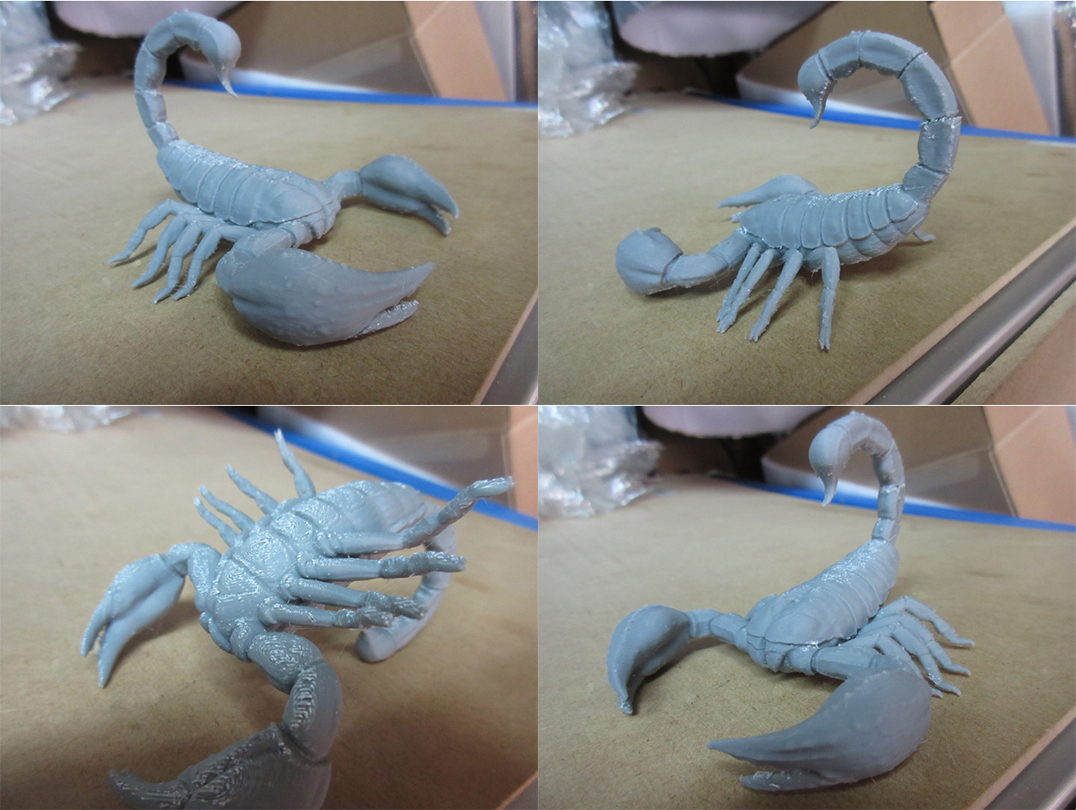 Scorpion 3D Print Model