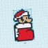 Christmas Mario image