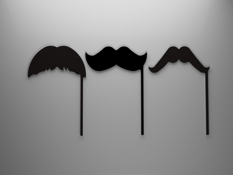 Moustache - Movember - Parametric/Configurator
