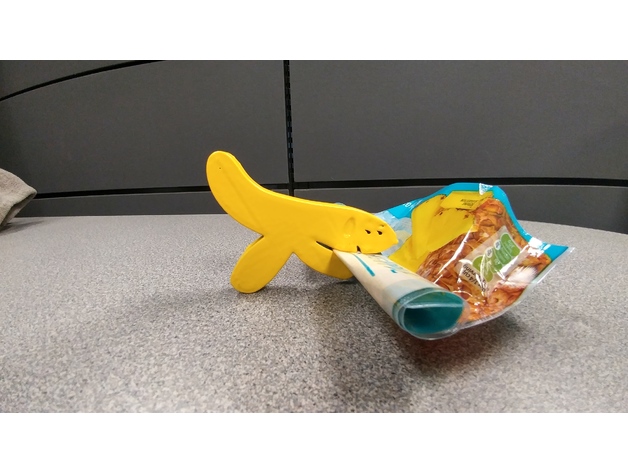 Hand Banana Bag Clip from Aqua Teen Hunger Force