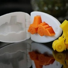 Picture of print of Surprise Egg #3 - Tiny Wheel Loader Toy This print has been uploaded by Anycubic