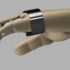 Flexible Articulated Modular Single Finger Prosthesis with base image