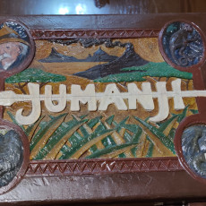 Picture of print of Jumanji Game Board