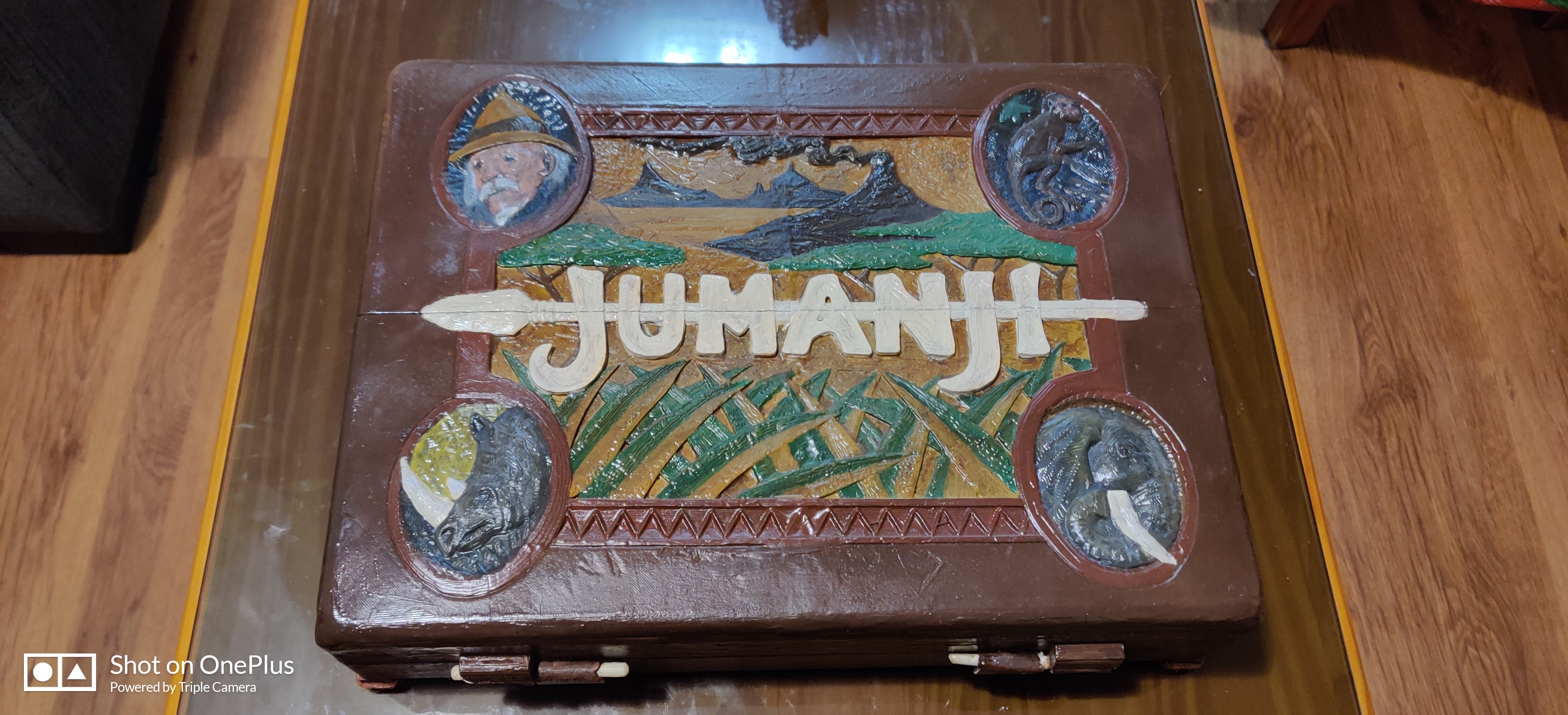 3D Printable Jumanji Game Board by Tanya Wiesner