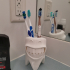 Smiling Toothbrush Holder print image