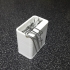 Paper clip box with magnet image