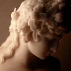 Picture of print of Bust of Antinous as Dionysus