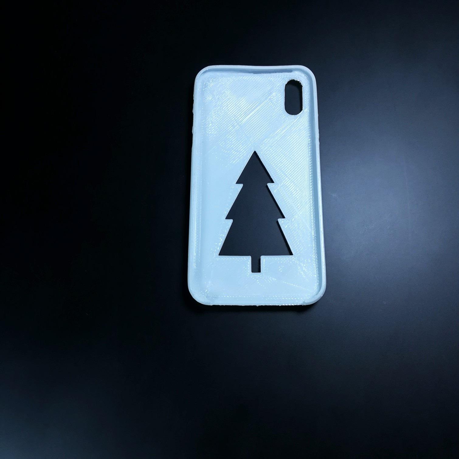 iPhone X Christmas case