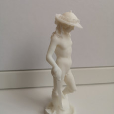 Picture of print of Donatello's David With the Head of Goliath