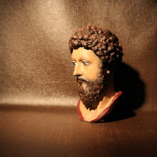 Picture of print of Bust of Marcus Aurelius