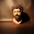 Bust of Marcus Aurelius print image