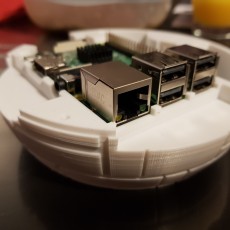Picture of print of Starwars Deathstar raspberry Pi 3 case This print has been uploaded by Loizeau Julien