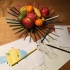 Colour pensil fruitbowl image