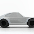 Low-Poly 911 Turbo print image
