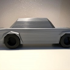 Picture of print of Low Poly 1973 BMW 2002 Turbo