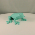 Low Poly Frog print image