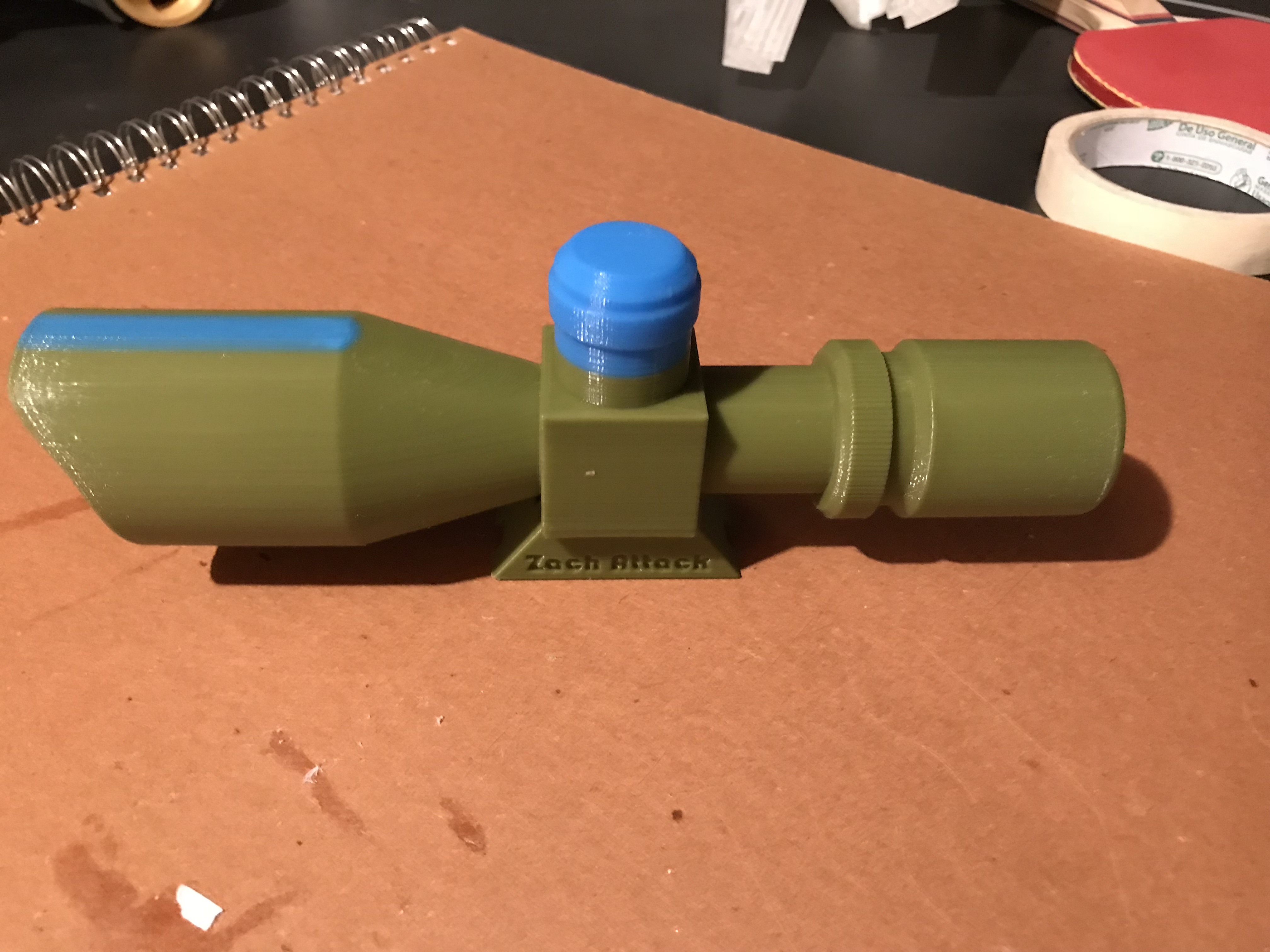 Airsoft Scope with Picatinny rail attachment
