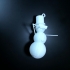 dabbing snowman image