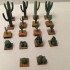 Miniature Cacti Many Varieties image