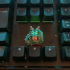 DBZ Shenron Mechanical keyboard Cherry Keycap print image