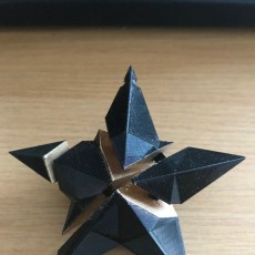 Picture of print of Xmas Fragmented Star