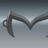 Mazda Batman Badge Keyring image