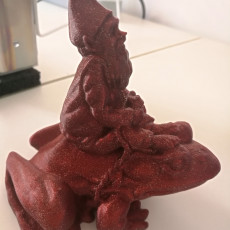Picture of print of Gnome on frog (scan remix) This print has been uploaded by Filippo