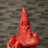 Gnome on frog (scan remix) image