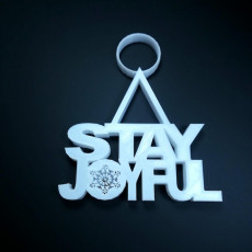 Picture of print of Stay Joyful Ornament This print has been uploaded by Li Wei Bing