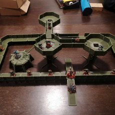 Picture of print of Wargaming compatible Terrain - Outpost - Basic-Version