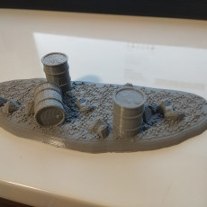 Picture of print of Warhammer 30K / 40K compatible Terrain - Tank Trap
