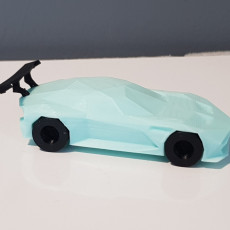Picture of print of Low-poly Aston Martin Vulcan This print has been uploaded by Eren Kuzakçı