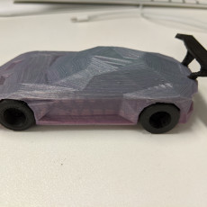 Picture of print of Low-poly Aston Martin Vulcan This print has been uploaded by da fa