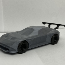 Picture of print of Low-poly Aston Martin Vulcan This print has been uploaded by 3D Printing Doctor