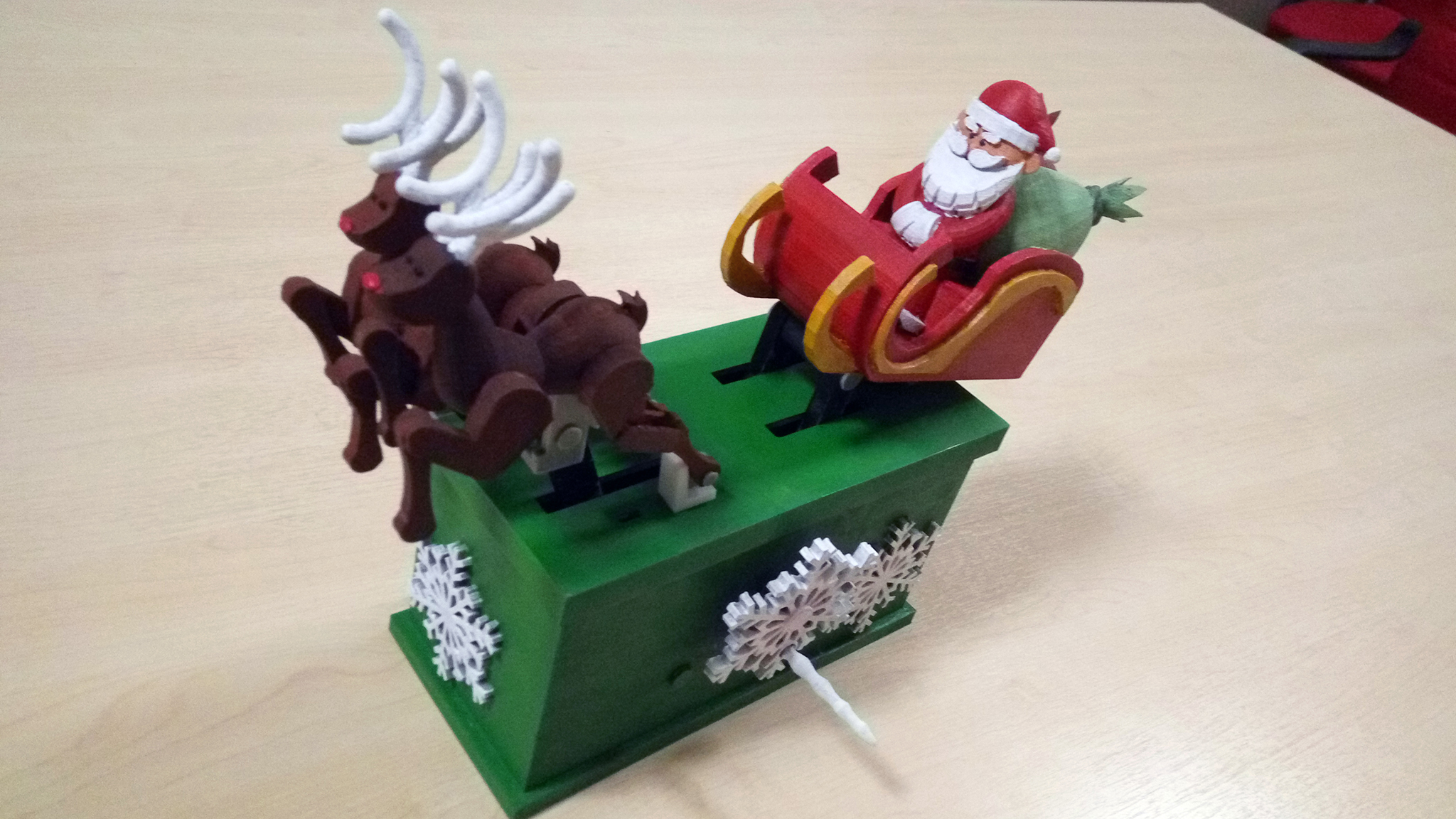 Santa Claus Reindeer Automata