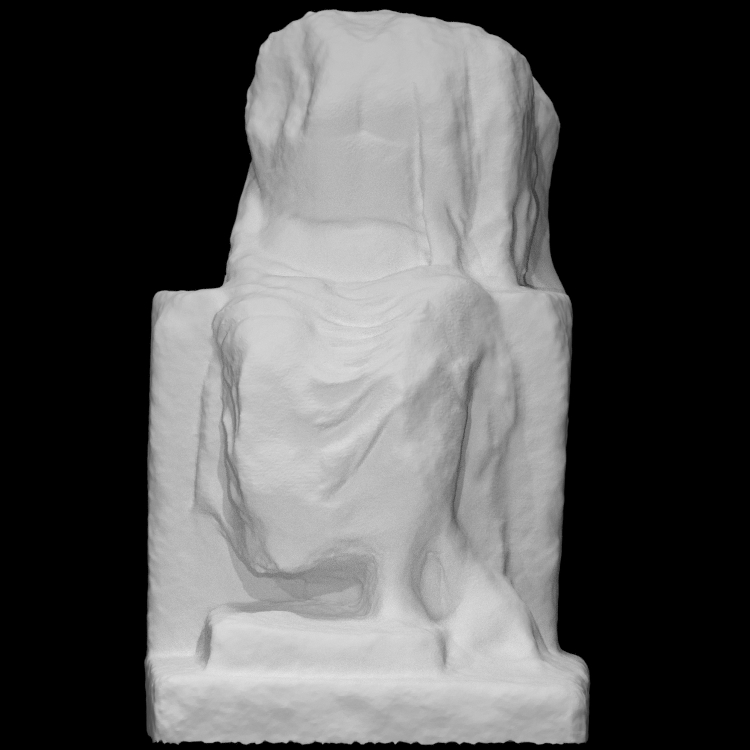 Statuette of Zeus Hypsistus (the highest) on his throne