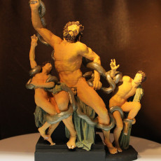 Picture of print of Laocoon and His Sons