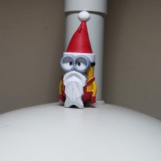 Picture of print of Minion Santa