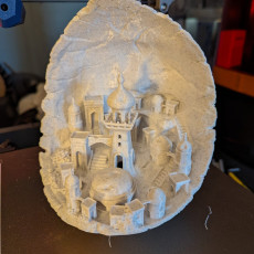 3D Printable Moon City 2.0 by Jukka Seppänen