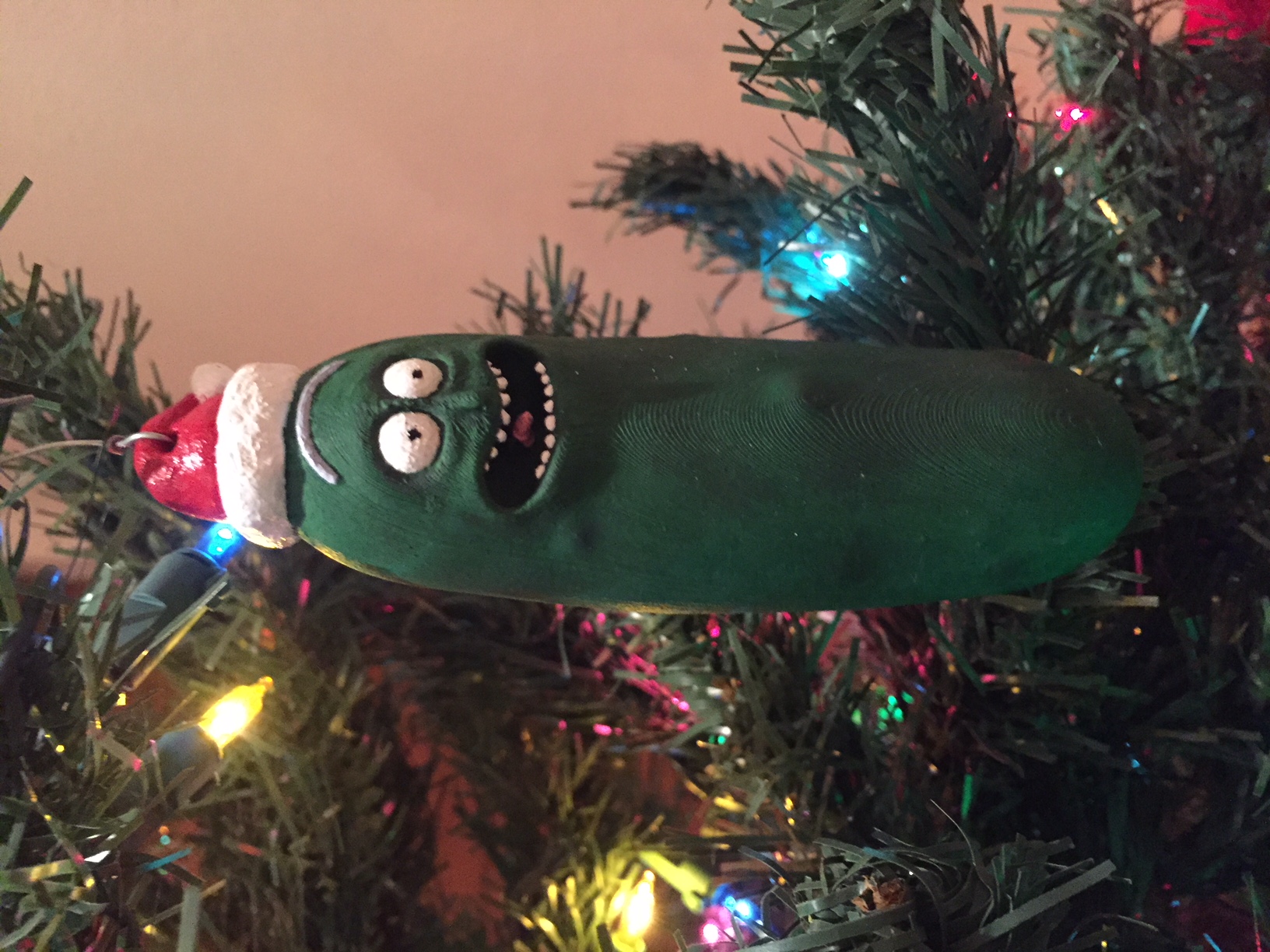 Pickle Rick Ornament