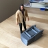 Folding chair (1:18 scale) image